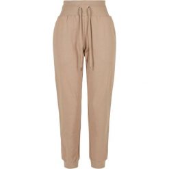Damskie spodnie dresowe z wysokim stanem Urban Classics Organic. Brązowe spodnie dresowe Urban Classics, bez wzorów, z dresówki. Za 237.00 zł.