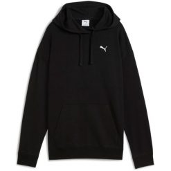 Bluza damska PUMA ESS Relaxed Hoodie TR. Czarne bluzy Puma, m, bez wzorów, bez kaptura. Za 169.99 zł.