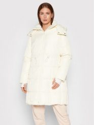 Trussardi Płaszcz zimowy 56S00680 Écru Regular Fit. Płaszcze TRUSSARDI, na zimę, s, bez wzorów, z syntetyku, bez kaptura. Za 1,899.00 zł.
