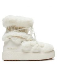 Moon Boot Śniegowce Ltrack Tube Faux-Fur 80D2450130 Biały. Białe trapery i śniegowce Moon Boot, ze skóry. Za 1,099.00 zł.