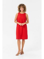 Cream Sukienka w kolorze czerwonym rozmiar: 42. Czerwone sukienki Cream, bez wzorów, bez kołnierzyka, bez ramiączek, midi. Za 198.95 zł.