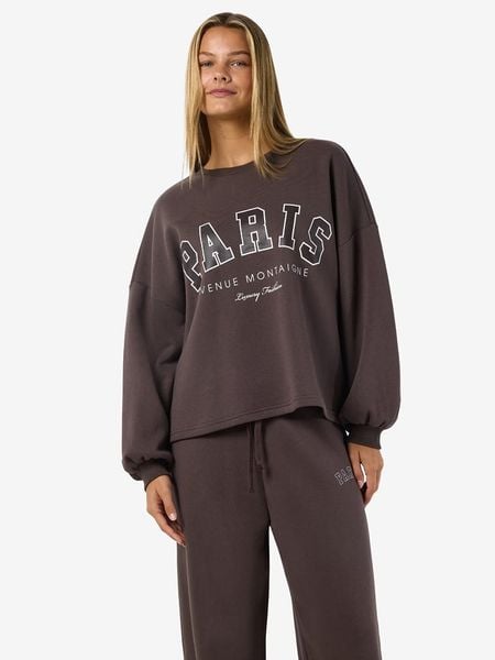 Noisy may Bluza w kolorze brązowym rozmiar: M. Brązowe bluzy Noisy may, m, bez wzorów, bez kaptura. Za 114.44 zł.