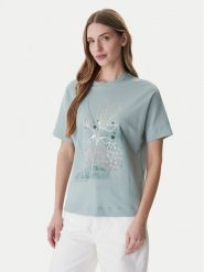 ONLY T-Shirt Jany 15356044 Zielony Regular Fit. Zielone t-shirty Only, m, bez wzorów, z wiskozy, bez kołnierzyka, bez ramiączek. Za 99.99 zł.