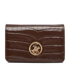 Portfel Beverly Hills Polo Club. Brązowe portfele Beverly Hills Polo Club, bez wzorów. Za 59.99 zł.