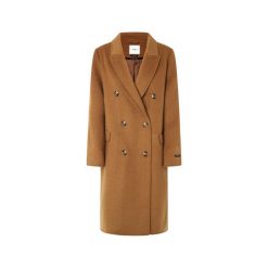 Płaszcz damski Pepe Jeans Beth. Brązowe płaszcze Pepe Jeans, na zimę, m, bez wzorów, z jeansu, bez kaptura. Za 782.65 zł.
