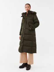 Guess Płaszcz zimowy W3BL41 WFSW2 Khaki Regular Fit. Brązowe płaszcze Guess, na zimę, l, z aplikacjami, z syntetyku, bez kaptura. Za 969.99 zł.