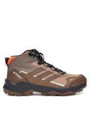 Adidas Trekkingi Terrex Skychaser AX5 Mid GORE-TEX JH7808 Brązowy. Brązowe trekkingi Adidas, z gore-texu, trekkingowe. Za 599.99 zł.