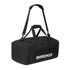 Torba sportowo-podróżna typu duffel 40L Siroko Duffle Bag 40L. Czarne torby na ramię SIROKO, bez wzorów, z materiału, sportowe, na ramię, bez dodatków. Za 228.00 zł.