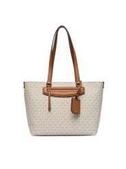 MICHAEL Michael Kors Torebka 30S6GTVT2B Écru. Białe shopper MICHAEL Michael Kors, bez wzorów, ze skóry, bez dodatków. Za 1,159.00 zł.