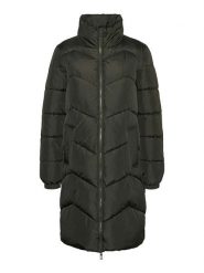Vero Moda Płaszcz pikowany w kolorze ciemnozielonym rozmiar: L. Zielone płaszcze Vero Moda, l, bez wzorów, bez kaptura. Za 143.45 zł.
