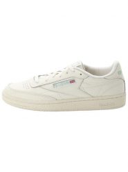 Reebok Skórzane sneakersy "Club C 85" w kolorze białym rozmiar: 42. Białe trampki Reebok, bez wzorów, z materiału, bez zapięcia. Za 276.05 zł.