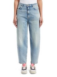 Scotch & Soda Dżinsy - Mom fit - w kolorze błękitnym rozmiar: W28/L32. Niebieskie jeansy Scotch & Soda, l, bez wzorów, z podwyższonym stanem. Za 215.21 zł.