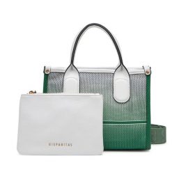 Torebka Hispanitas. Szare torebki klasyczne Hispanitas, bez wzorów, bez dodatków. Za 289.99 zł.