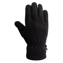 Rękawiczki Zimowe Damskie Tezo. Czarne rękawiczki ELBRUS, bez wzorów, sportowe. Za 62.99 zł.