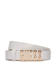 Guess Pasek Damski Vikky BW9114 P4225 Beżowy. Brązowe paski Guess, z aplikacjami, ze skóry. Za 119.99 zł.