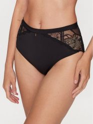 Chantelle Figi klasyczne z wysokim stanem Orangerie C17Q80 Czarny. Czarne figi Chantelle, bez wzorów, z syntetyku. Za 119.99 zł.