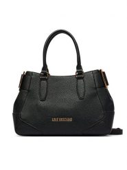 LOVE MOSCHINO Torebka JC4097PP1PLT1000 Czarny. Czarne torebki klasyczne Love Moschino, bez wzorów, ze skóry, bez dodatków. Za 1,059.00 zł.