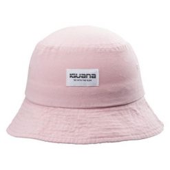 Damski Kapelusz Viamo Bucket Hat. Czerwone kapelusze IGUANA, bez wzorów. Za 113.99 zł.