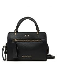 Armani Exchange Torebka XW001212 AF17117 UC001 Czarny. Czarne torebki klasyczne Armani Exchange, bez wzorów, ze skóry, bez dodatków. Za 619.99 zł.