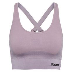 Stanik fitness cardio Hummel hmlClea. Brązowe bielizna sportowa Hummel, xs, bez wzorów. Za 161.50 zł.