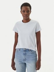 BOSS T-Shirt Eventsa10 50557843 Błękitny Slim Fit. Niebieskie t-shirty Boss, xl, bez wzorów, z bawełny, bez kołnierzyka, bez ramiączek. Za 319.99 zł.