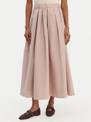 Weekend Max Mara Spódnica trapezowa Curvato 2615101051 Różowy Regular Fit. Czerwone spódnice Weekend Max Mara, bez wzorów, z syntetyku, trapezowe. Za 989.99 zł.