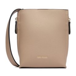 Torebka GINO ROSSI. Brązowe listonoszki Gino Rossi, bez wzorów, bez dodatków. Za 199.99 zł.