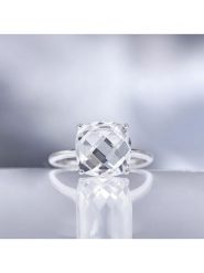 OR ÉCLAT Złoty pierścionek "Amathia" z topazem rozmiar: 52. Szare pierścionki OR ÉCLAT, z topazem, złote. Za 1,196.62 zł.