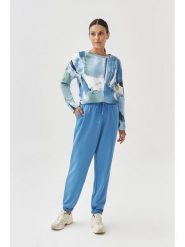 TATUUM Spodnie w kolorze błękitnym rozmiar: L. Niebieskie spodnie materiałowe Tatuum, l, bez wzorów, z materiału. Za 117.73 zł.