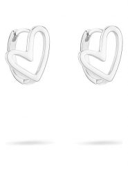 Tamaris Kolczyki-kreole rozmiar: onesize. Szare kolczyki Tamaris, srebrne. Za 143.56 zł.