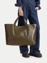 G-Star Raw Torebka C-LDA8820 Khaki. Brązowe shopper G-Star, bez wzorów, ze skóry, retro, bez dodatków. Za 299.99 zł.
