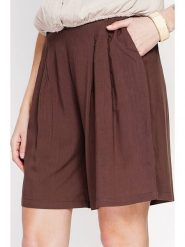 ASSUILI Bermudy w kolorze brązowym rozmiar: 36. Brązowe szorty Assuili, bez wzorów. Za 100.99 zł.