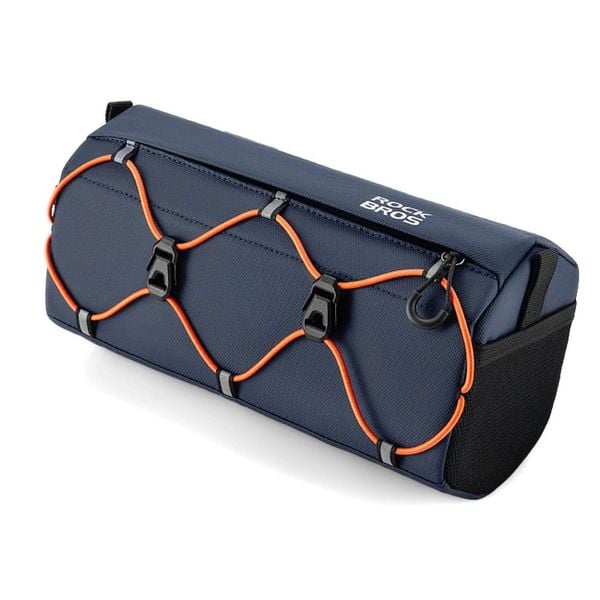 Torba na kierownicę ROCKBROS. Niebieskie torby na ramię ROCKBROS, bez wzorów, z materiału, na ramię, bez dodatków. Za 163.60 zł.