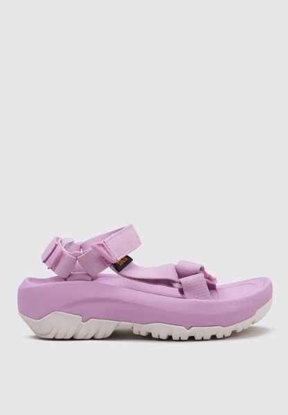 Sandały damskie Teva Hurricane XLT2 Ampsole. Fioletowe sandały Teva, bez wzorów, z materiału, klasyczne, bez obcasa, bez zapięcia. Za 369.00 zł.