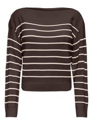 ONLY Sweter w kolorze brązowym rozmiar: XL. Brązowe swetry Only, xl, bez wzorów, bez ramiączek. Za 89.95 zł.
