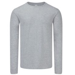 Koszulka Unisex Dla Dorosłych Iconic Heather. Zielone bluzki FRUIT OF THE LOOM, xl, bez wzorów, sportowe, bez kołnierzyka, bez ramiączek. Za 33.99 zł.
