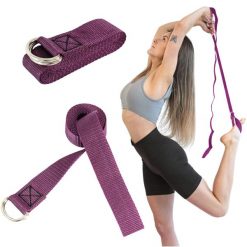 Fit.me Pasek do jogi Fioletowy. Fioletowe paski FIT.ME, bez wzorów, sportowe. Za 34.99 zł.