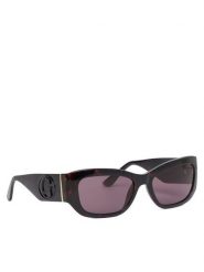 Guess Okulary przeciwsłoneczne GU00253 Brązowy. Brązowe okulary przeciwsłoneczne Guess, z aplikacjami. Za 479.99 zł.