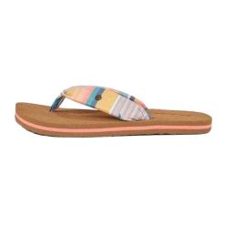 Japonki Damskie Ditsy Sun Bloom. Czarne klapki Birkenstock, bez wzorów, z gumy, bez obcasa, na słupku. Za 159.70 zł.