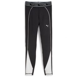 Legginsy Puma Fit Train Strong 78 Tight, Kobiety. Czarne legginsy Puma, xl, bez wzorów, z materiału. Za 317.00 zł.