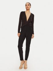 MICHAEL Michael Kors Kombinezon MF482MVAPQ Czarny Slim Fit. Czarne sukienki MICHAEL Michael Kors, s, bez wzorów, z wiskozy, bez kołnierzyka, bez ramiączek. Za 679.99 zł.