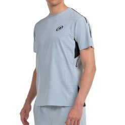Bullpadel Licio T-shirt. Szare t-shirty bullpadel, bez wzorów, bez kołnierzyka, bez ramiączek. W wyprzedaży za 203.50 zł.