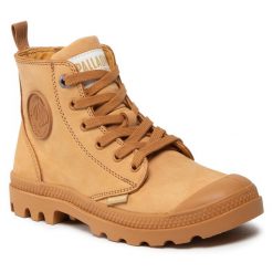 Trapery Palladium. Brązowe trapery i śniegowce Palladium. Za 549.99 zł.
