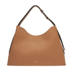 Torebka Furla. Brązowe torebki klasyczne Furla, bez wzorów, bez dodatków. Za 2,019.00 zł.