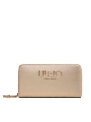 Liu Jo Duży Portfel Damski Ecs Xl Zip Around AF5170 E0087 Złoty. Żółte portfele Liu Jo, bez wzorów, ze skóry. Za 269.99 zł.