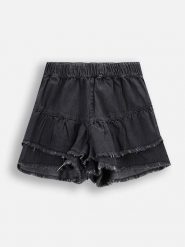 Coccodrillo Szorty dresowe w kolorze czarnym rozmiar: 158. Czarne szorty COCCODRILLO, bez wzorów, z bawełny. Za 65.99 zł.