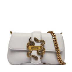 Torebka Just Cavalli. Szare torebki klasyczne Just Cavalli, bez wzorów, bez dodatków. Za 729.99 zł.