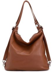 Anna Morellini Skórzana torebka "Ylenia" w kolorze jasnobrązowym - 39 x 30 x 16 cm rozmiar: onesize. Brązowe torby na ramię Anna Morellini, bez wzorów, z materiału, na ramię, bez dodatków. Za 304.99 zł.