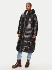 Save The Duck Płaszcz zimowy D41864W LUCK19 Czarny Loose Fit. Czarne płaszcze Save the duck, na zimę, bez wzorów, z syntetyku, bez kaptura. Za 849.99 zł.