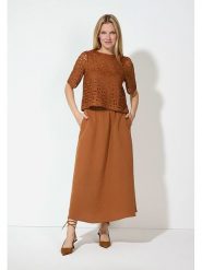 More & More Spódnica w kolorze jasnobrązowym rozmiar: 38. Brązowe spódnice More & More, bez wzorów, maxi. Za 179.95 zł.